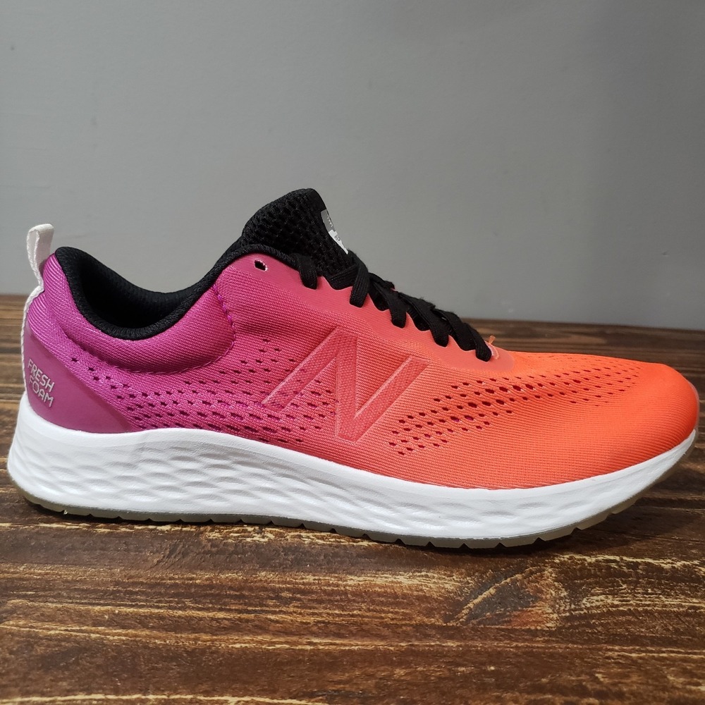 New Balance Fresh Foam Arishi v3 Womens Running Shoes Orange Pink WARISTB3 10.5